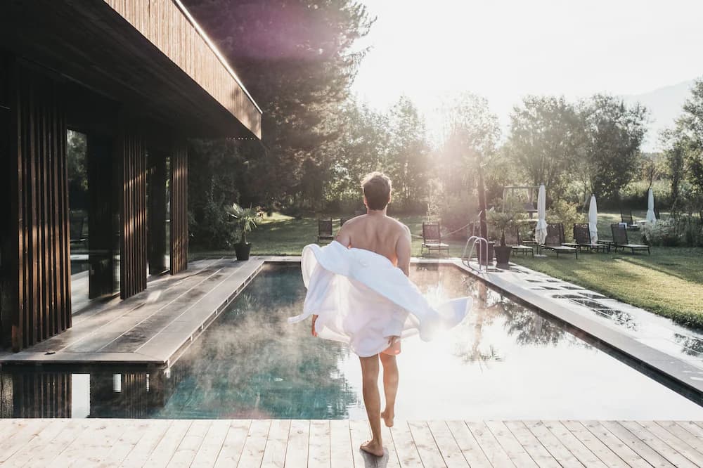 Outdoor pool