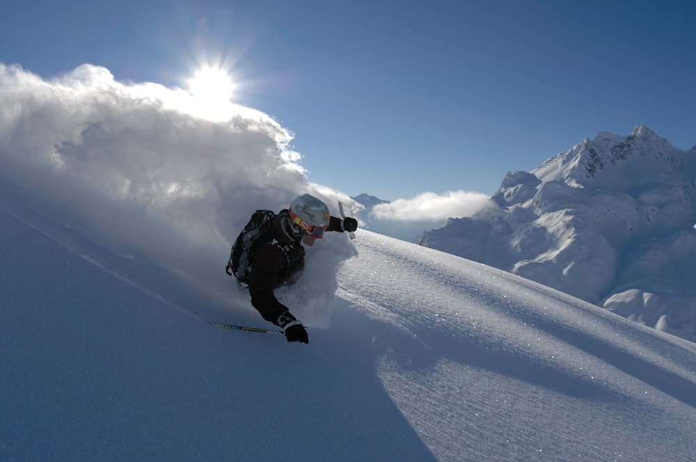 Skiing