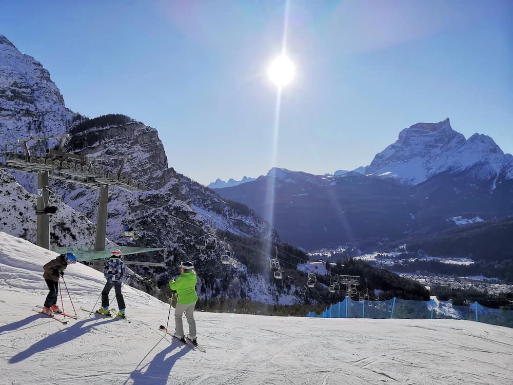 Skiing