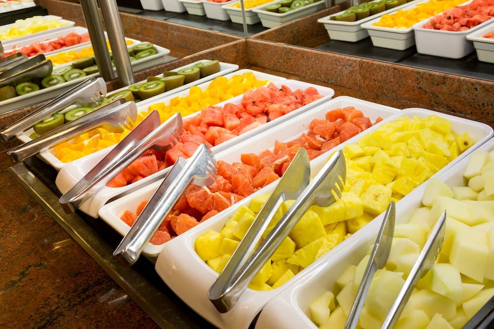 Breakfast buffet