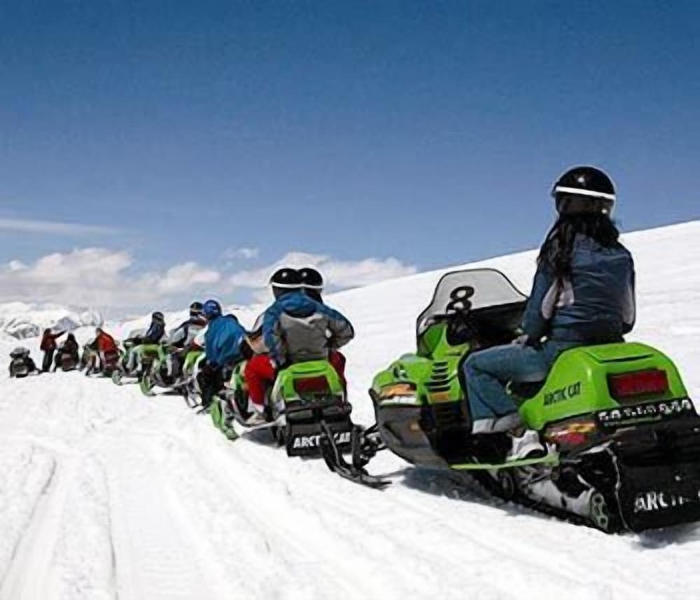 Snowmobiling
