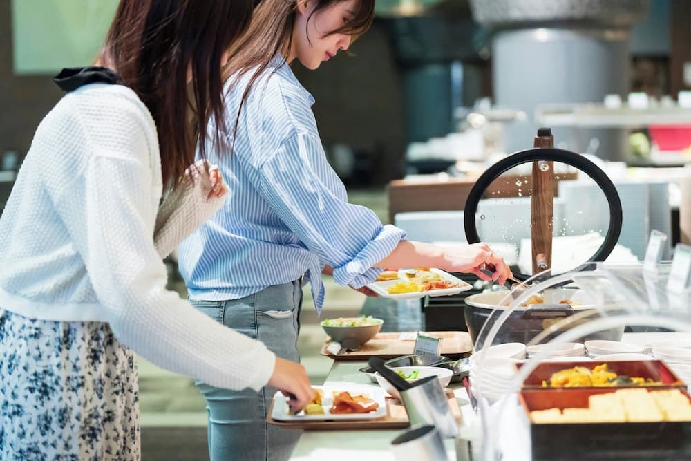 Breakfast buffet