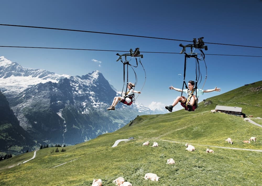 Ziplining