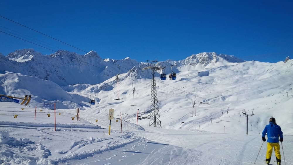 Skiing