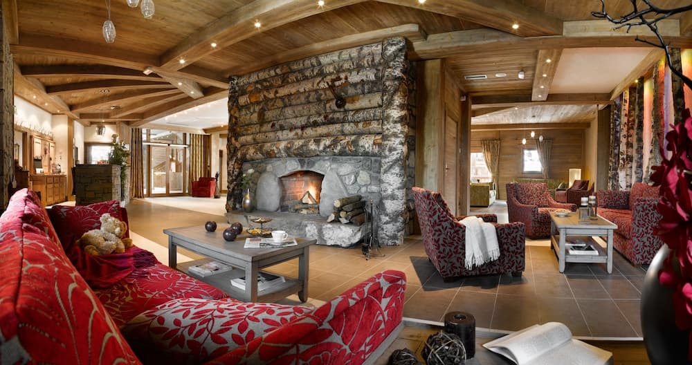 Lobby sitting area