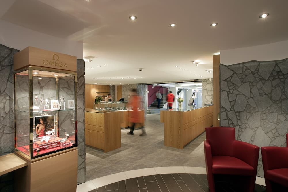 Interior entrance
