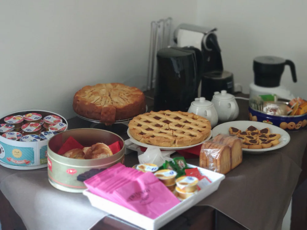 Breakfast buffet