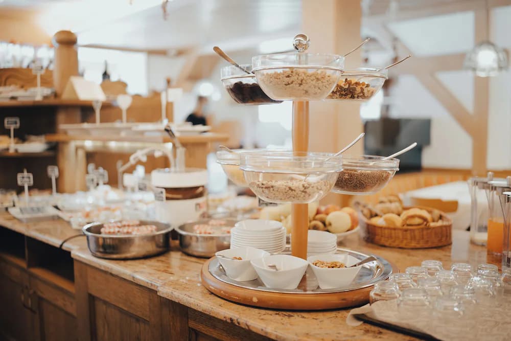 Breakfast buffet