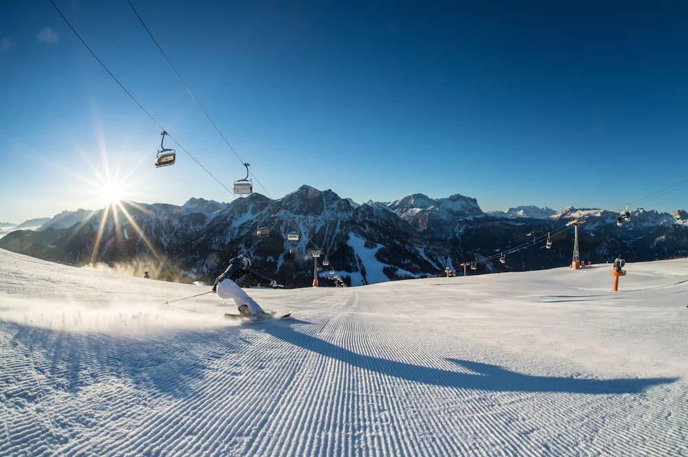 Skiing