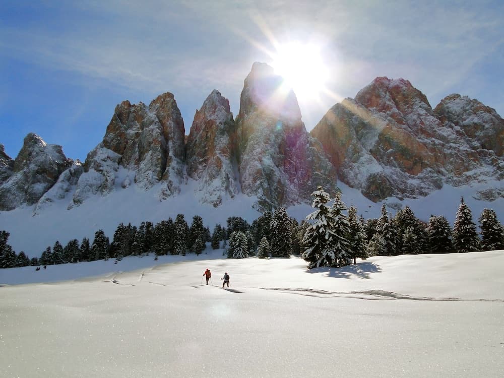 Snowshoeing