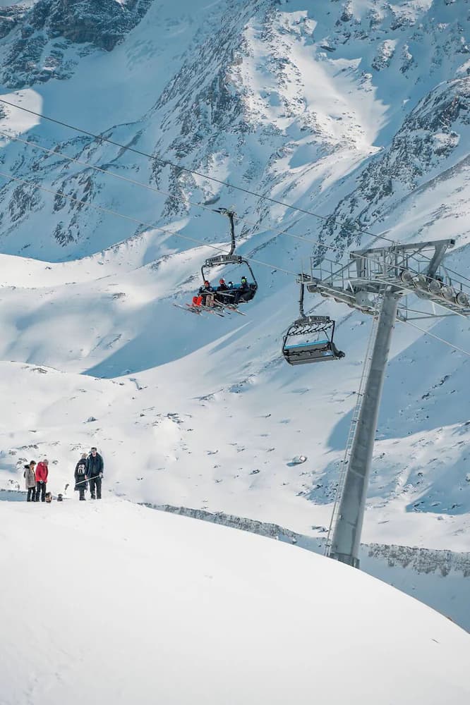 Skiing