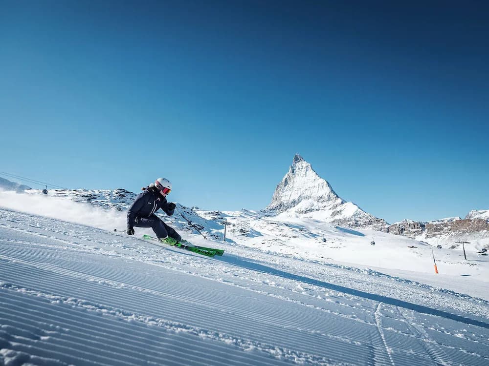 Skiing