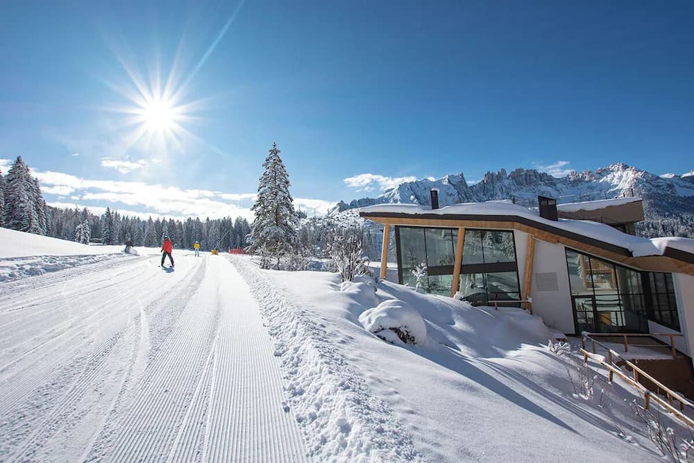 Skiing