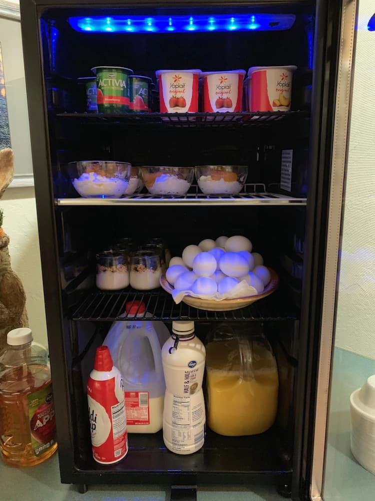Breakfast buffet