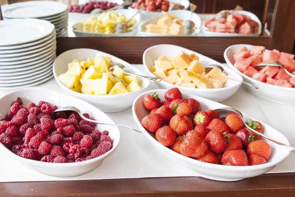Breakfast buffet