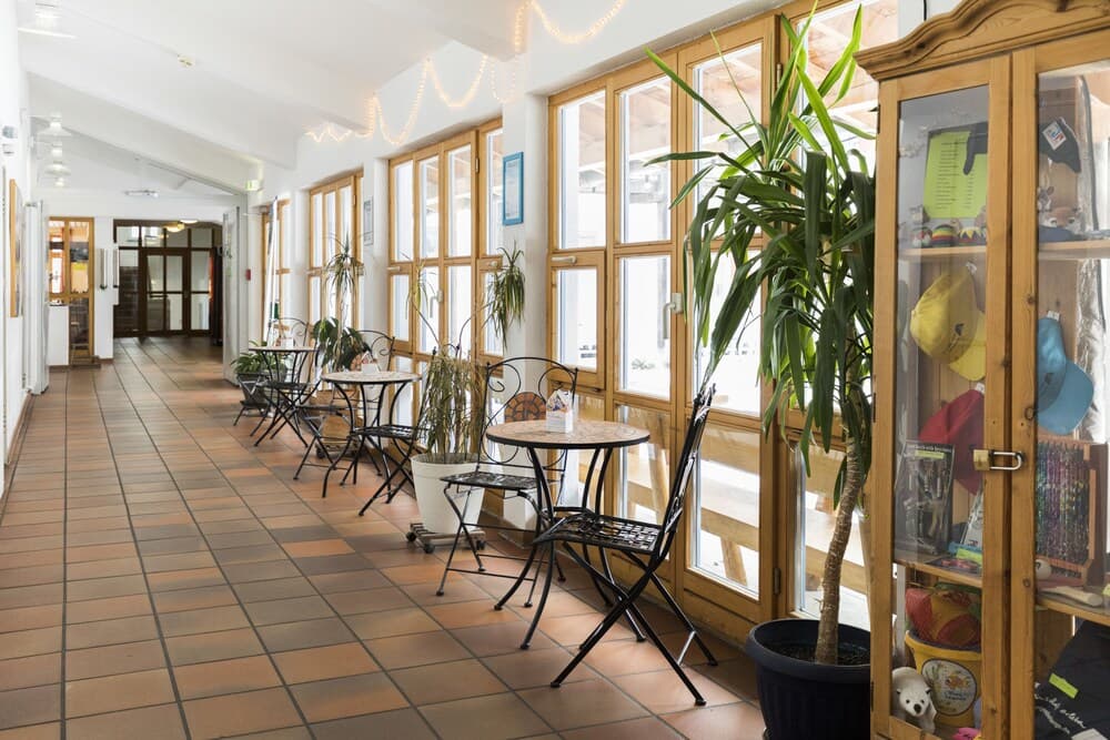 Lobby sitting area