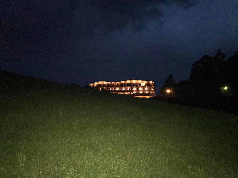 Front of property - evening/night