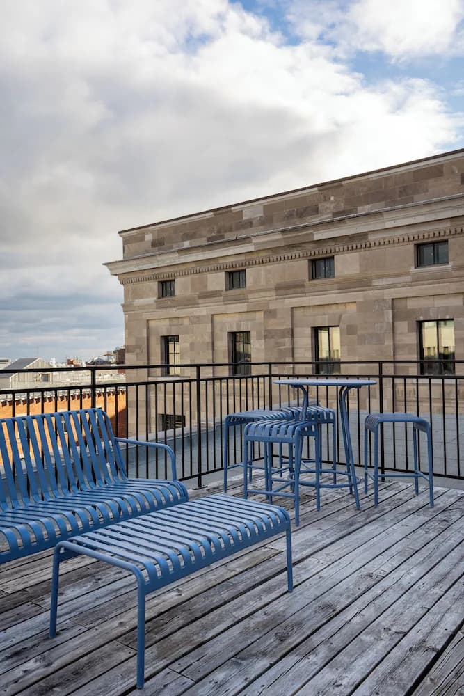 Rooftop terrace