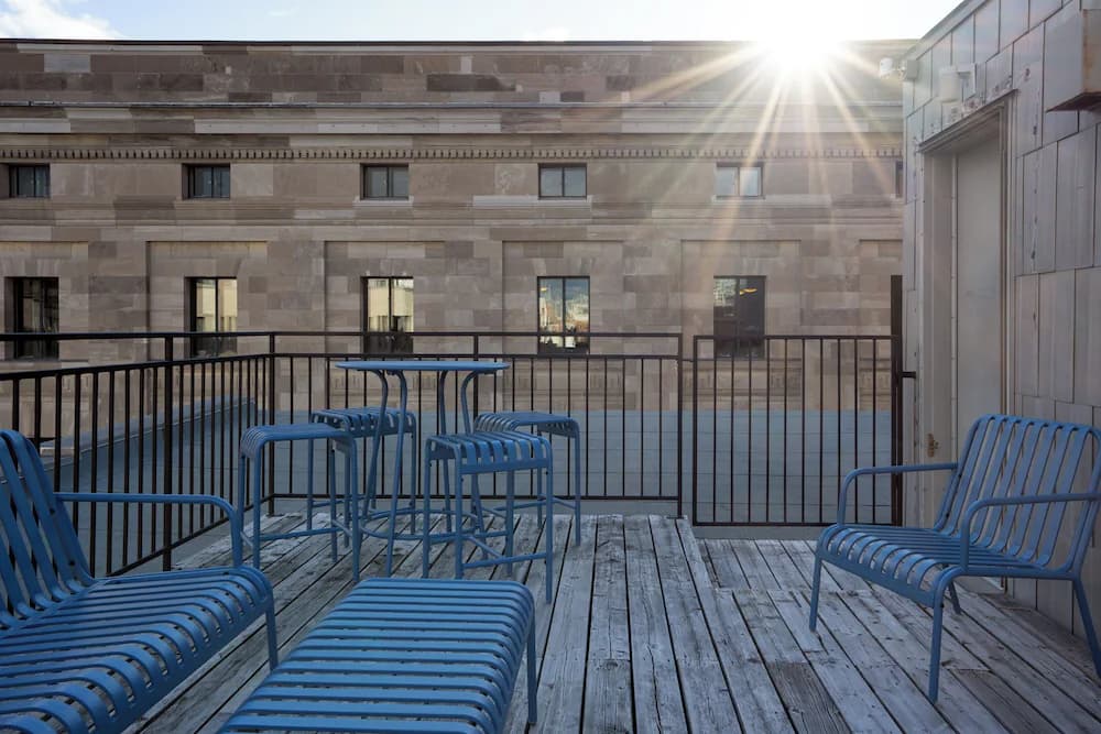 Rooftop terrace
