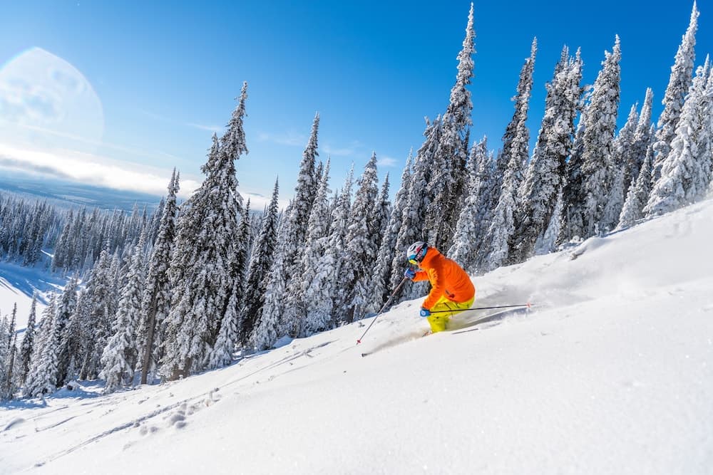 Skiing