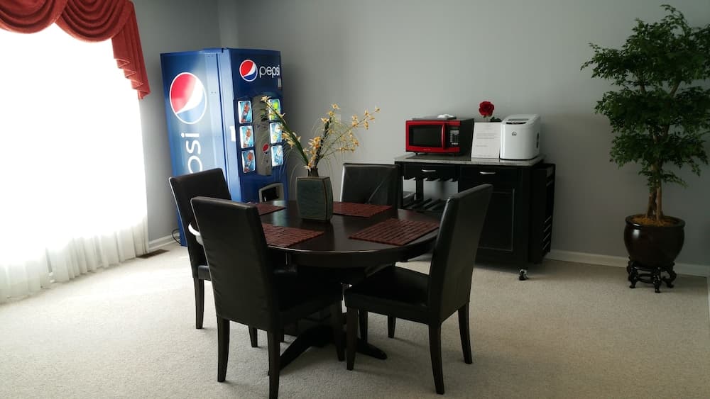 In-room dining