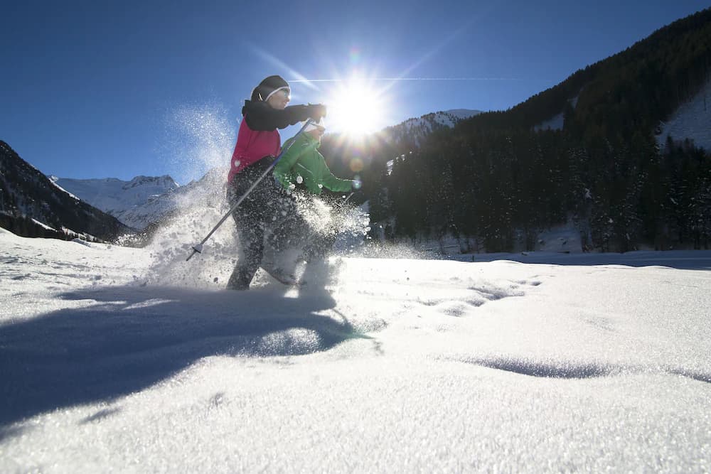 Snowshoeing