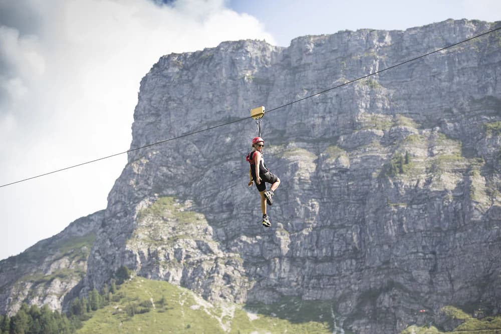 Ziplining