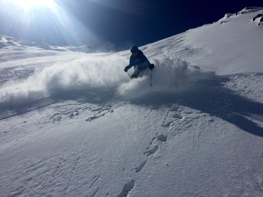 Skiing