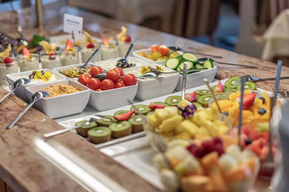 Breakfast buffet