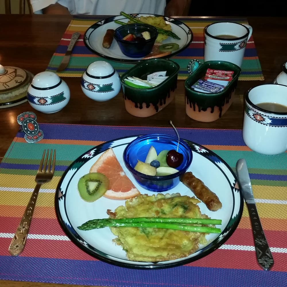 Breakfast area