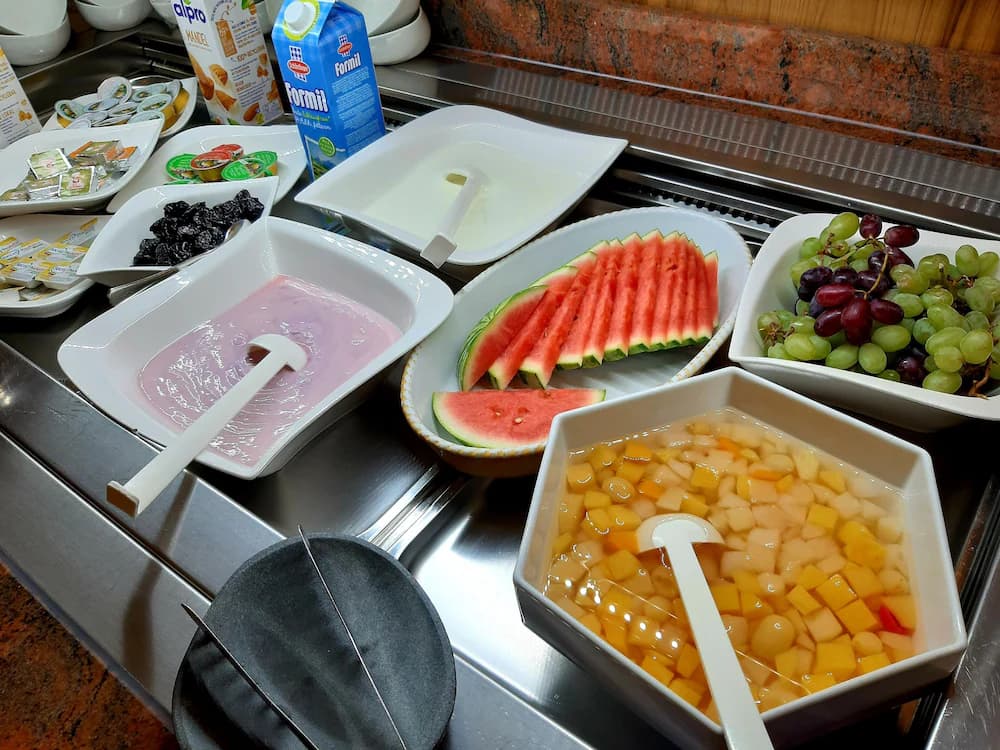 Breakfast buffet
