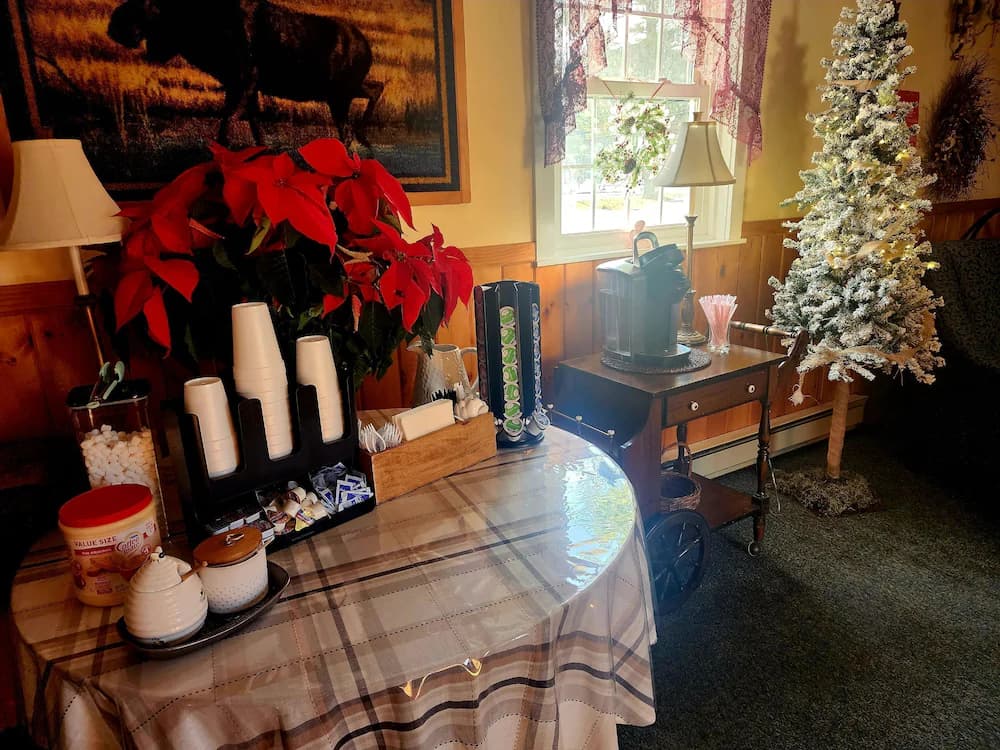 Breakfast area