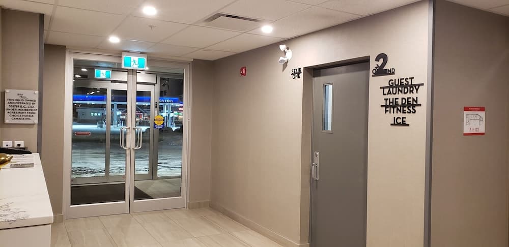 Interior entrance