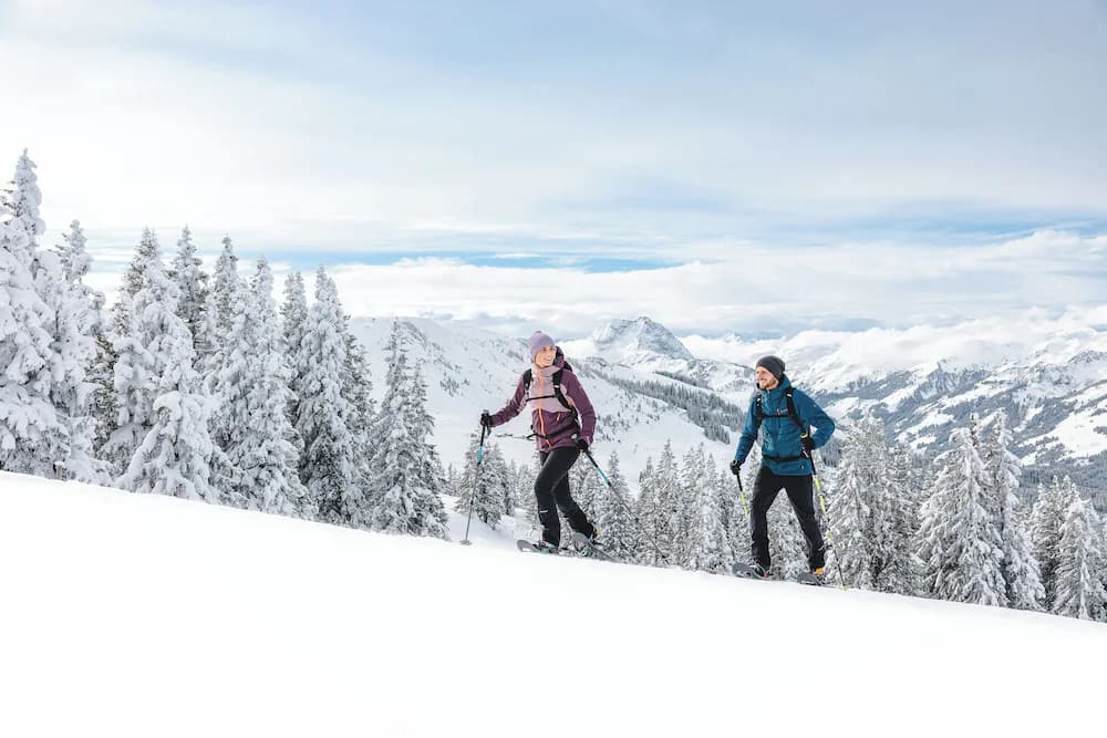 Snowshoeing