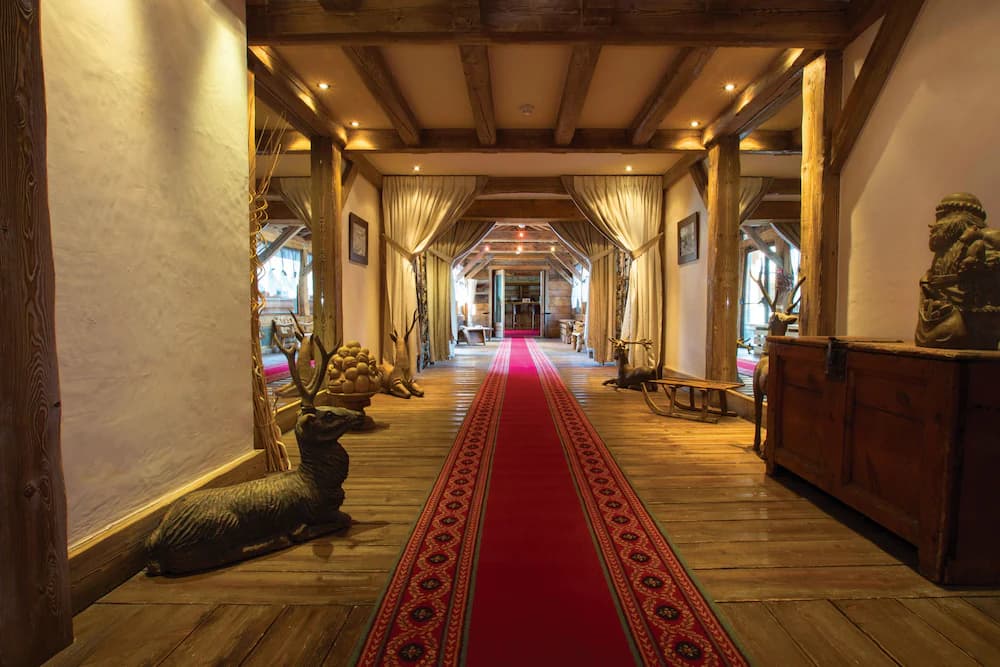 Interior entrance