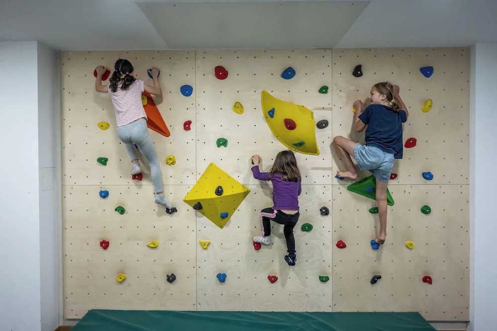Rock climbing wall - indoor