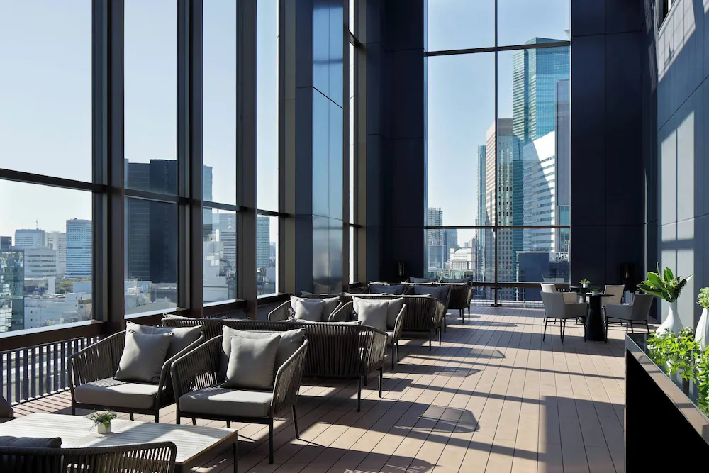 Rooftop terrace