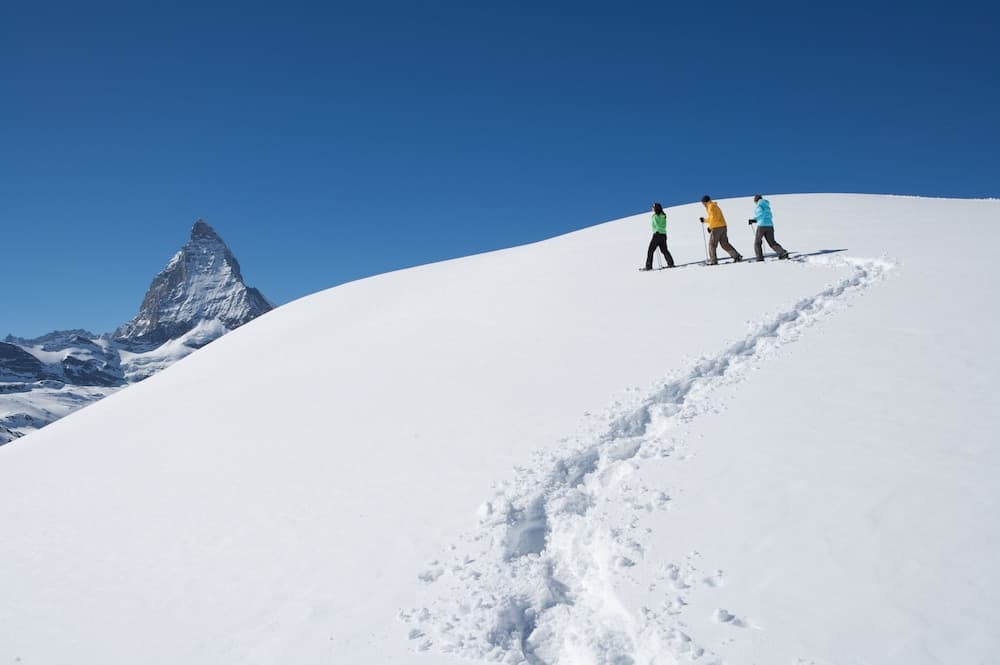 Snowshoeing