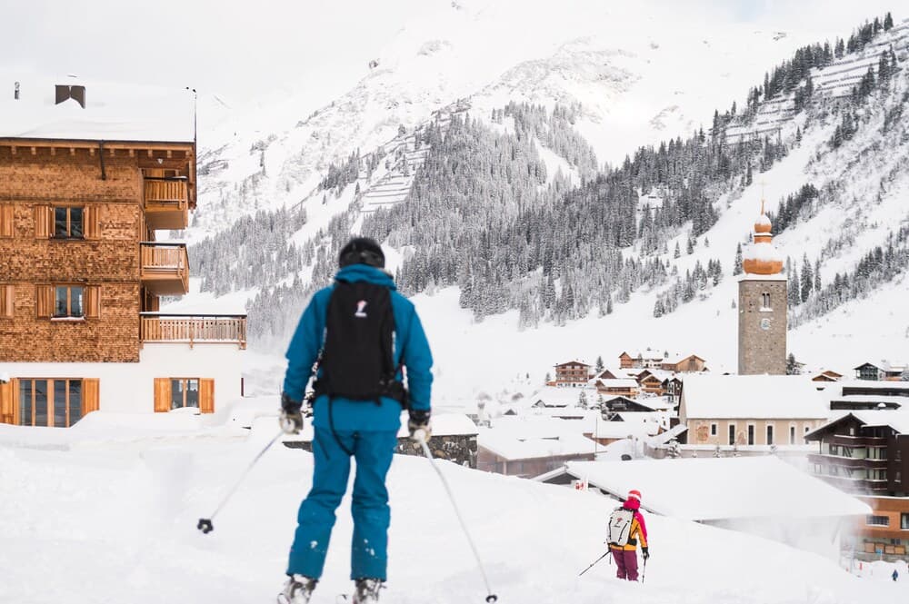 Skiing