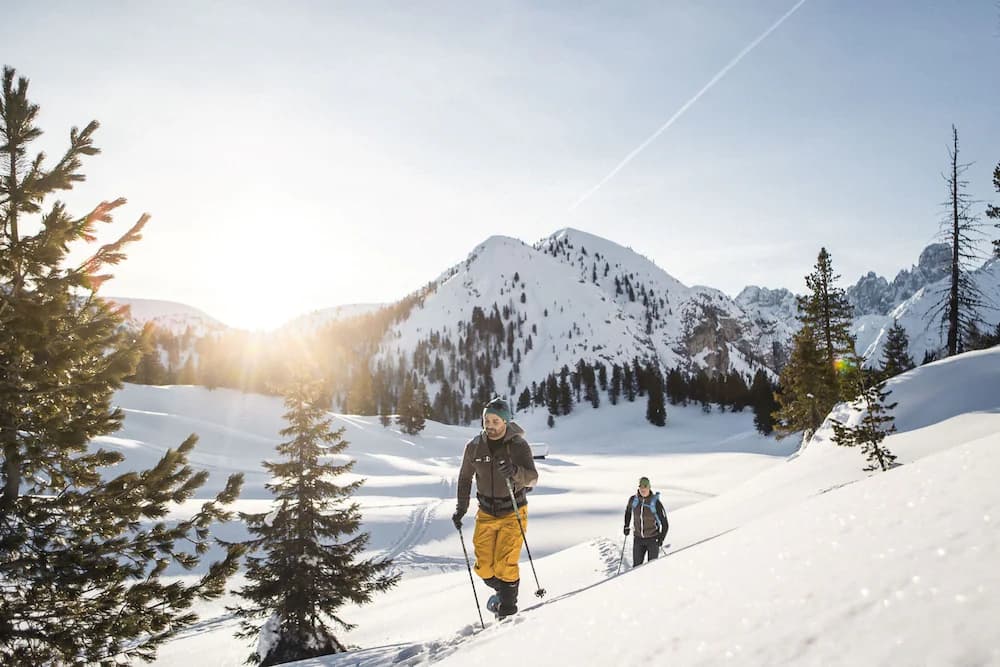 Snowshoeing