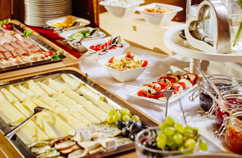 Breakfast buffet