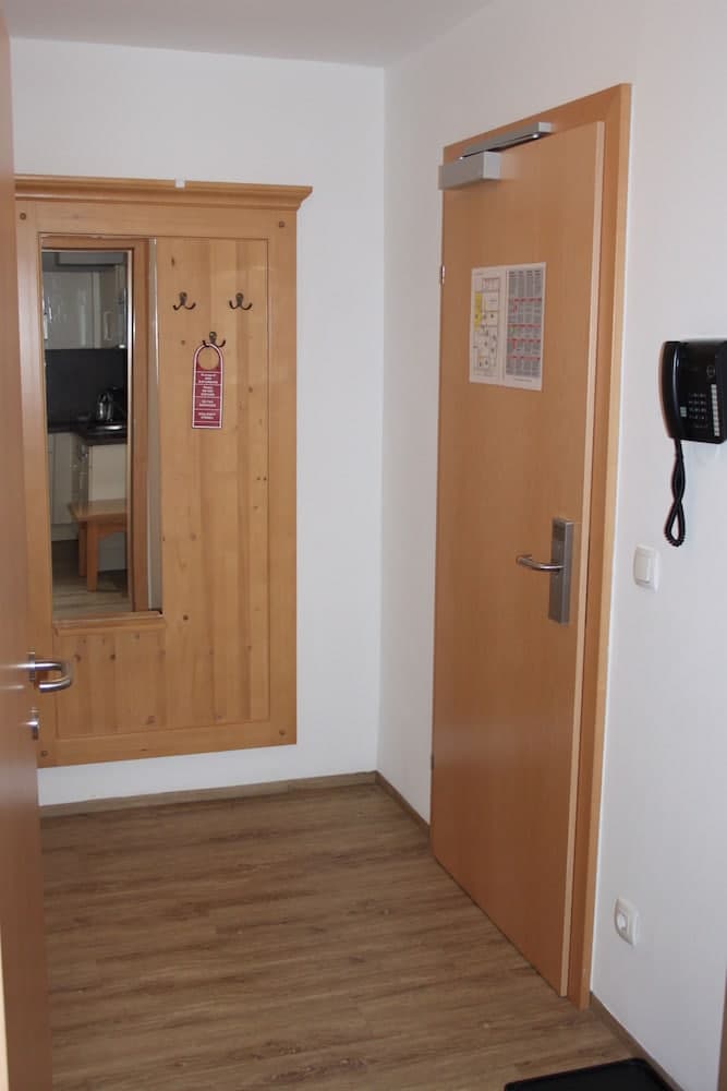 Interior entrance