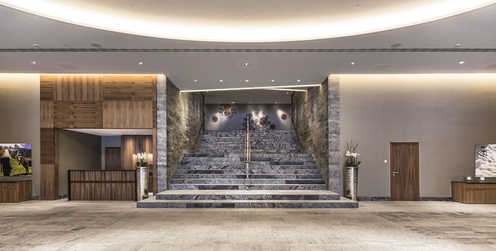Interior entrance