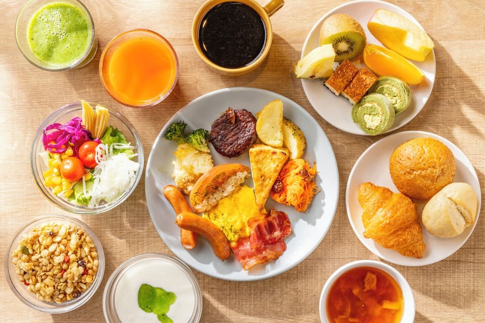 Breakfast buffet