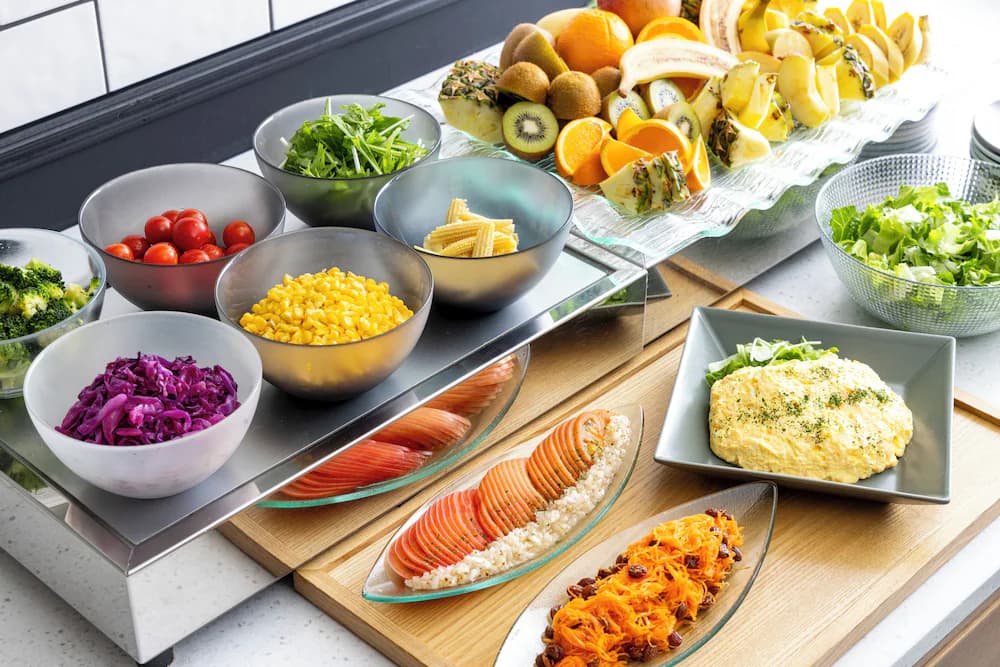 Breakfast buffet