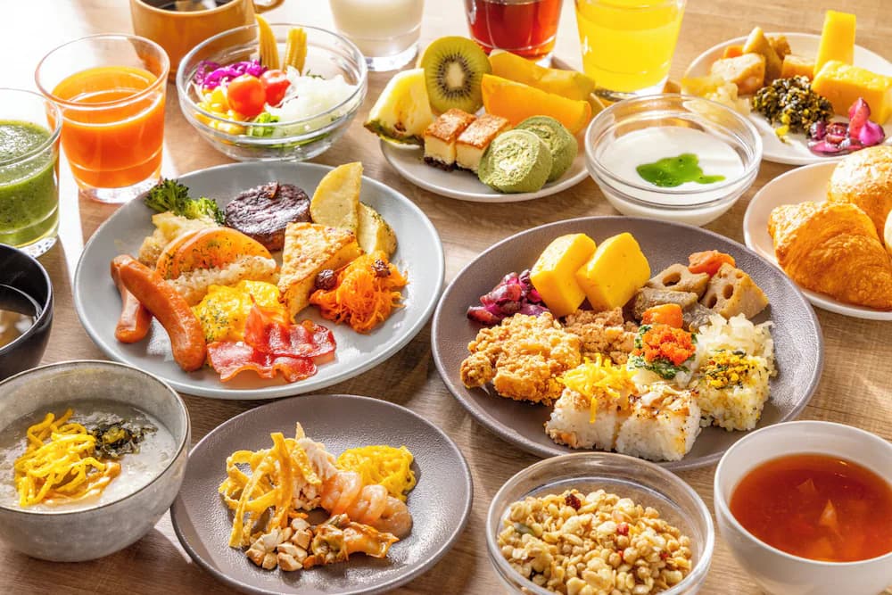 Breakfast buffet
