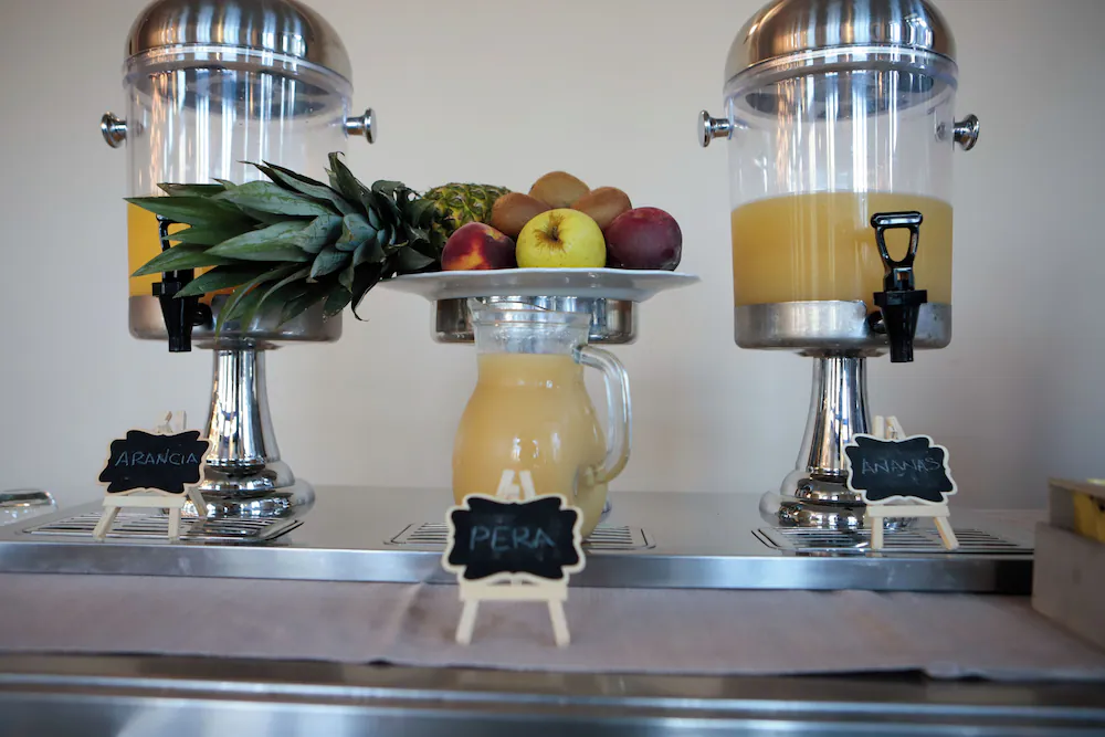 Breakfast buffet