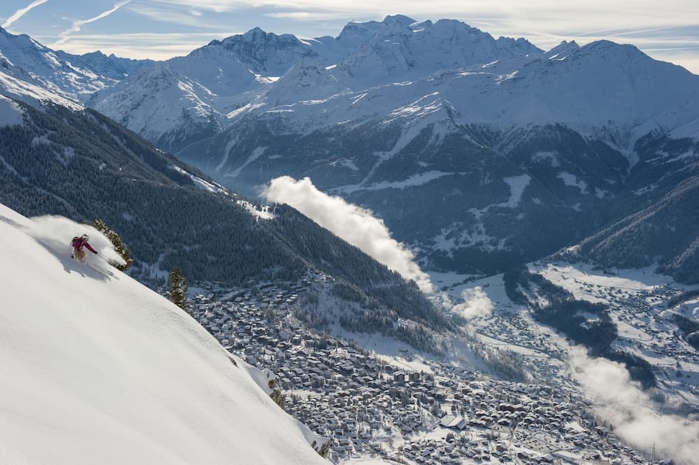 Skiing