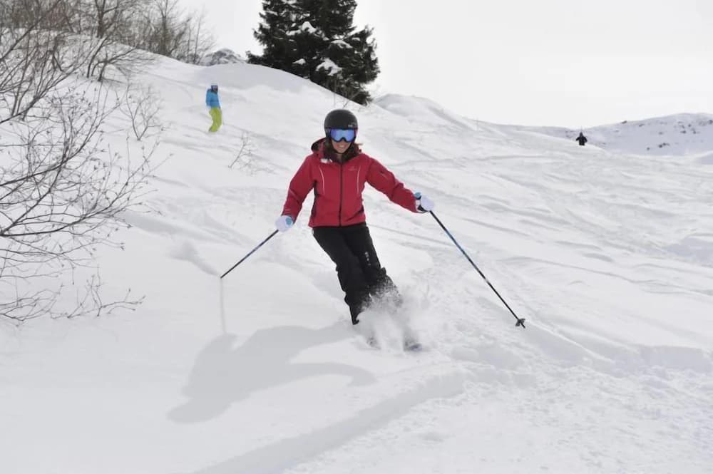 Skiing