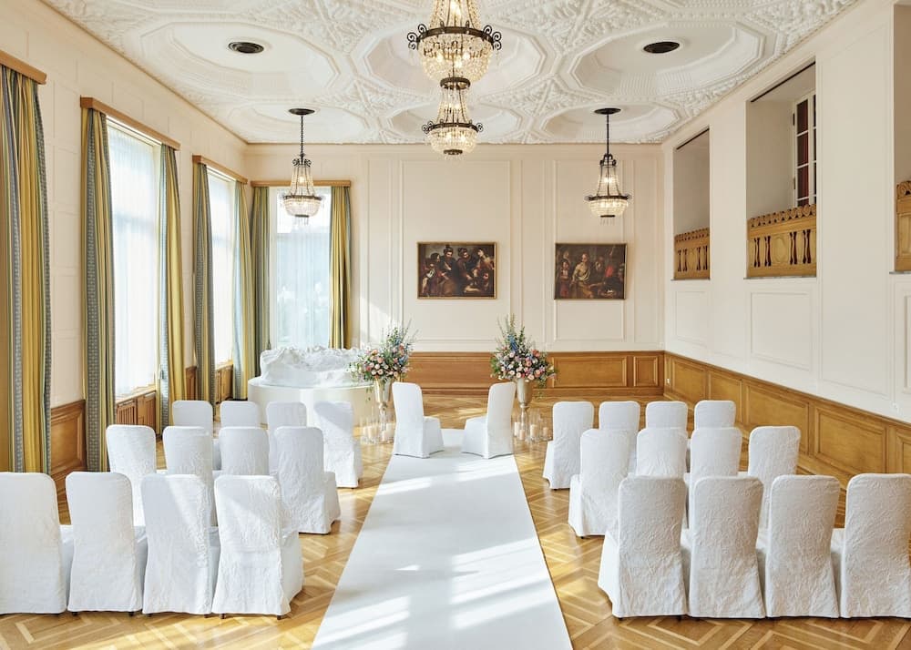 Indoor wedding